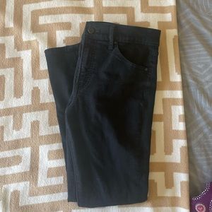 Express black skinny jeans